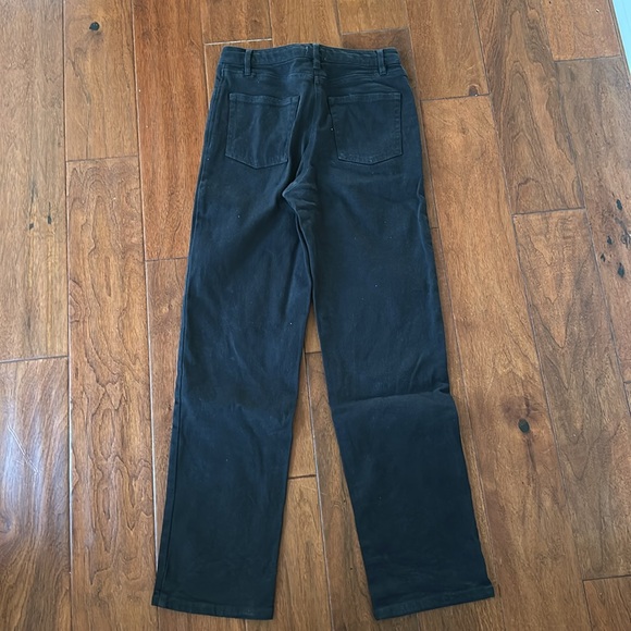 MELINA PANT BLACK DENIM SIZE 0 - Picture 3 of 3